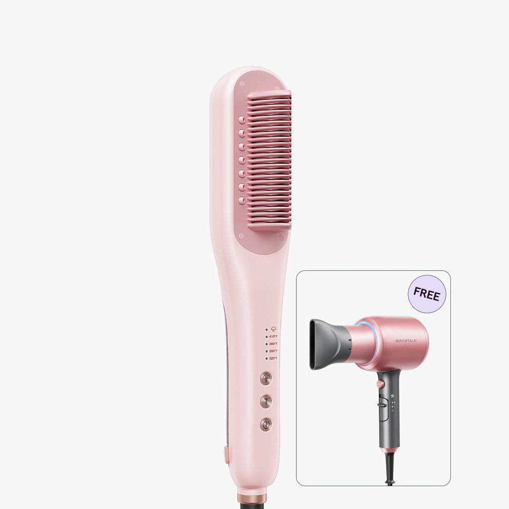 Polished Precision Duo | Blown Away & Steamline Pro Steam Straightener Brush