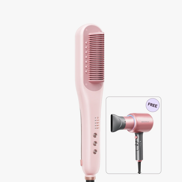 Polished Precision Duo | Blown Away & Steamline Pro Steam Straightener Brush