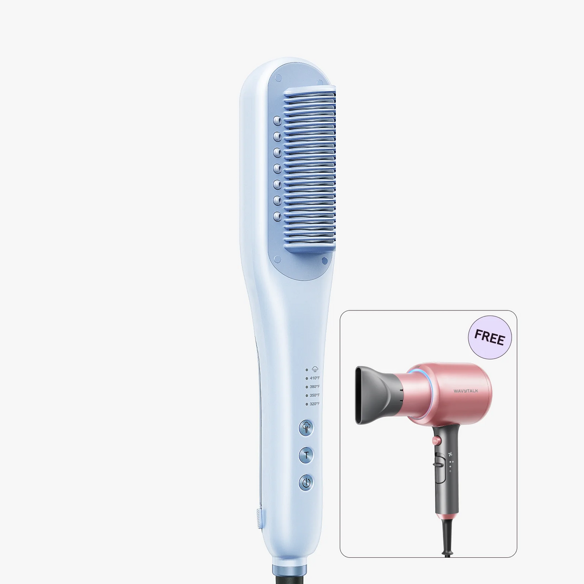 Polished Precision Duo | Blown Away & Steamline Pro Steam Straightener Brush