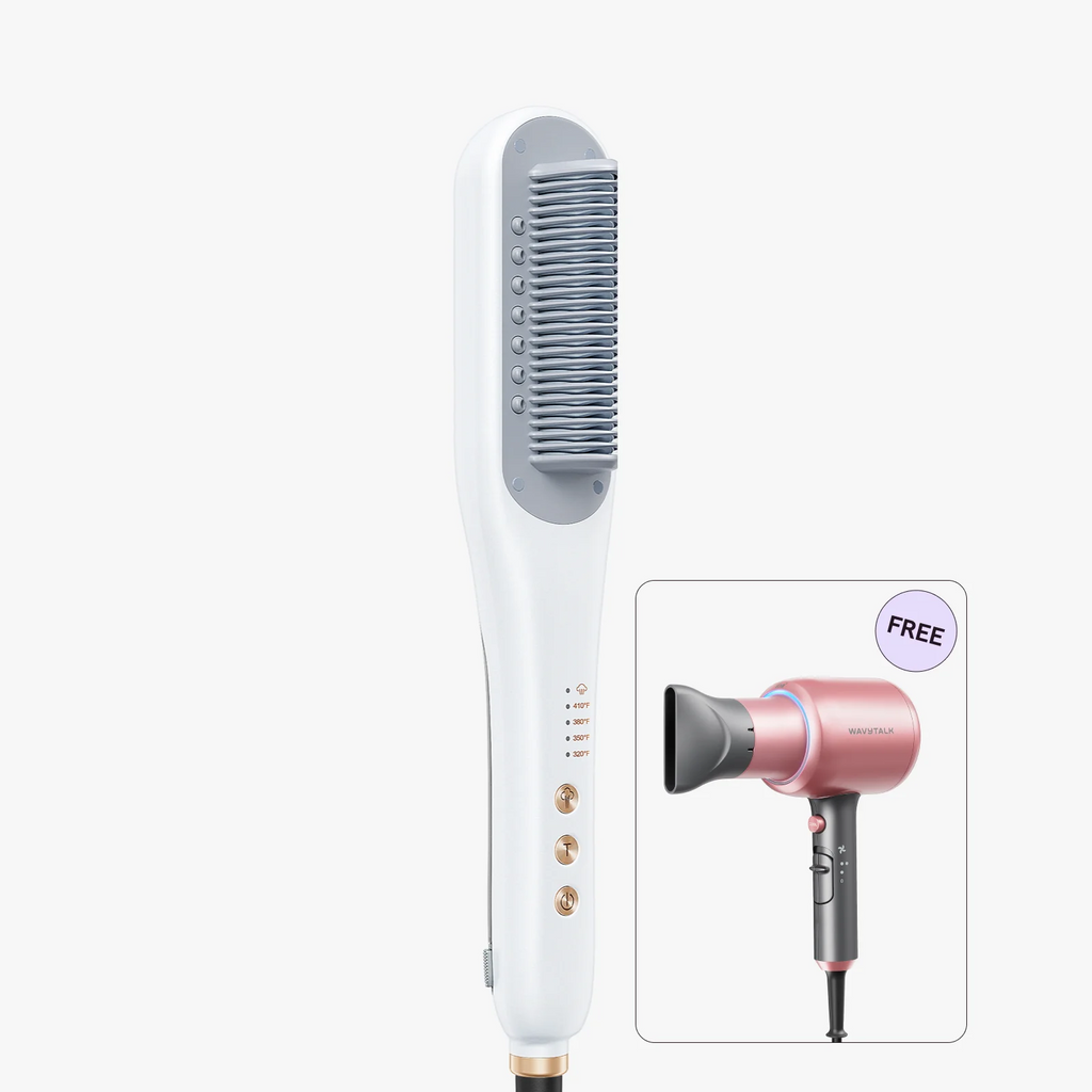 Polished Precision Duo | Blown Away & Steamline Pro Steam Straightener Brush